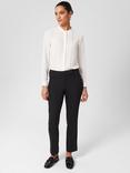 Hobbs Annie Cotton Blend Trousers