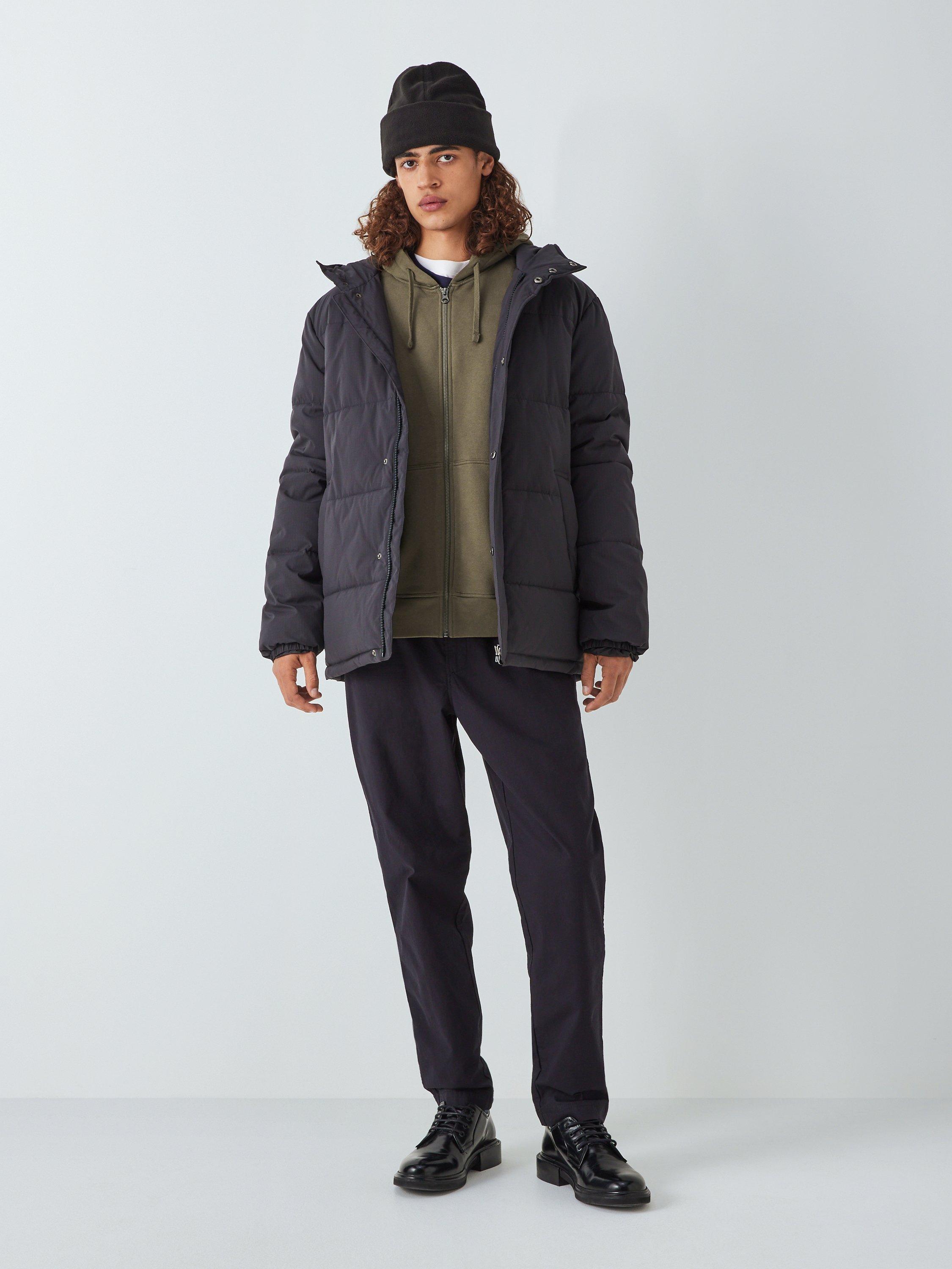 Product image 3 of 6, which shows John Lewis ANYDAY Cotton Zip-Through Hoodie, Khaki, S