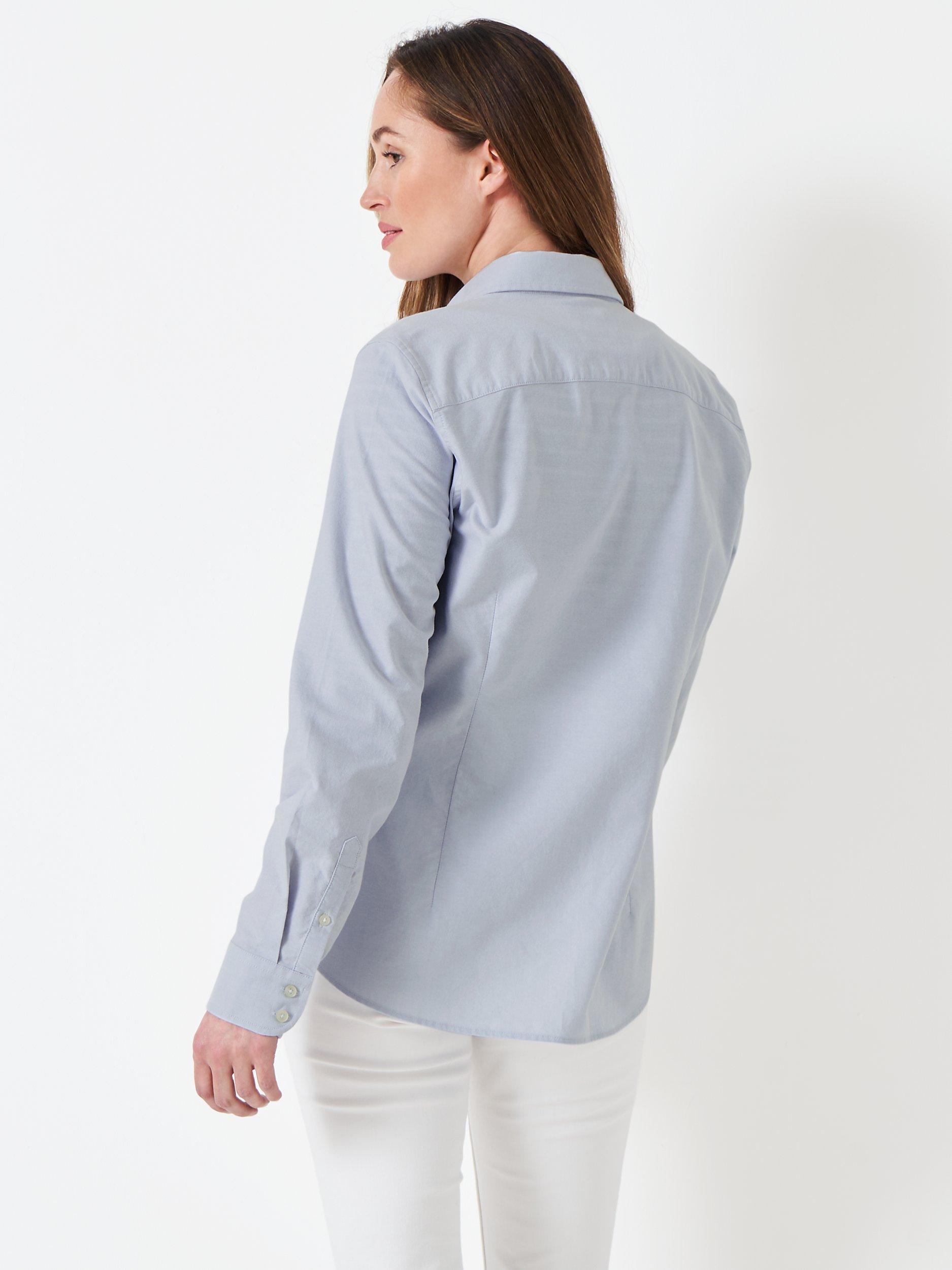 Product image 2 of 5, which shows Crew Clothing Bracken Shirt, Light Blue, 8