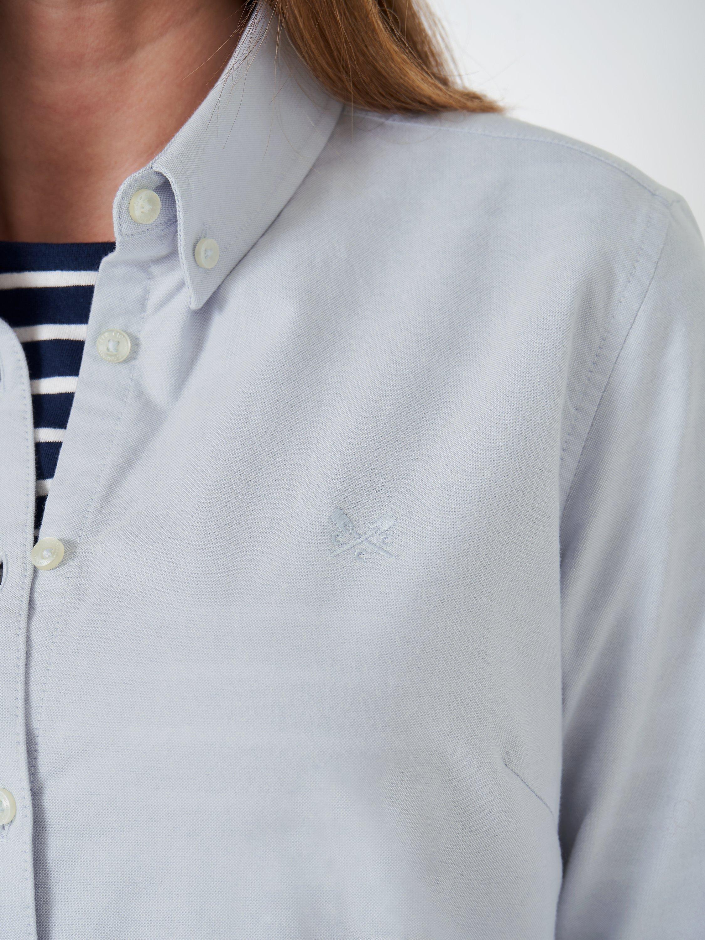 Product image 4 of 5, which shows Crew Clothing Bracken Shirt, Light Blue, 8