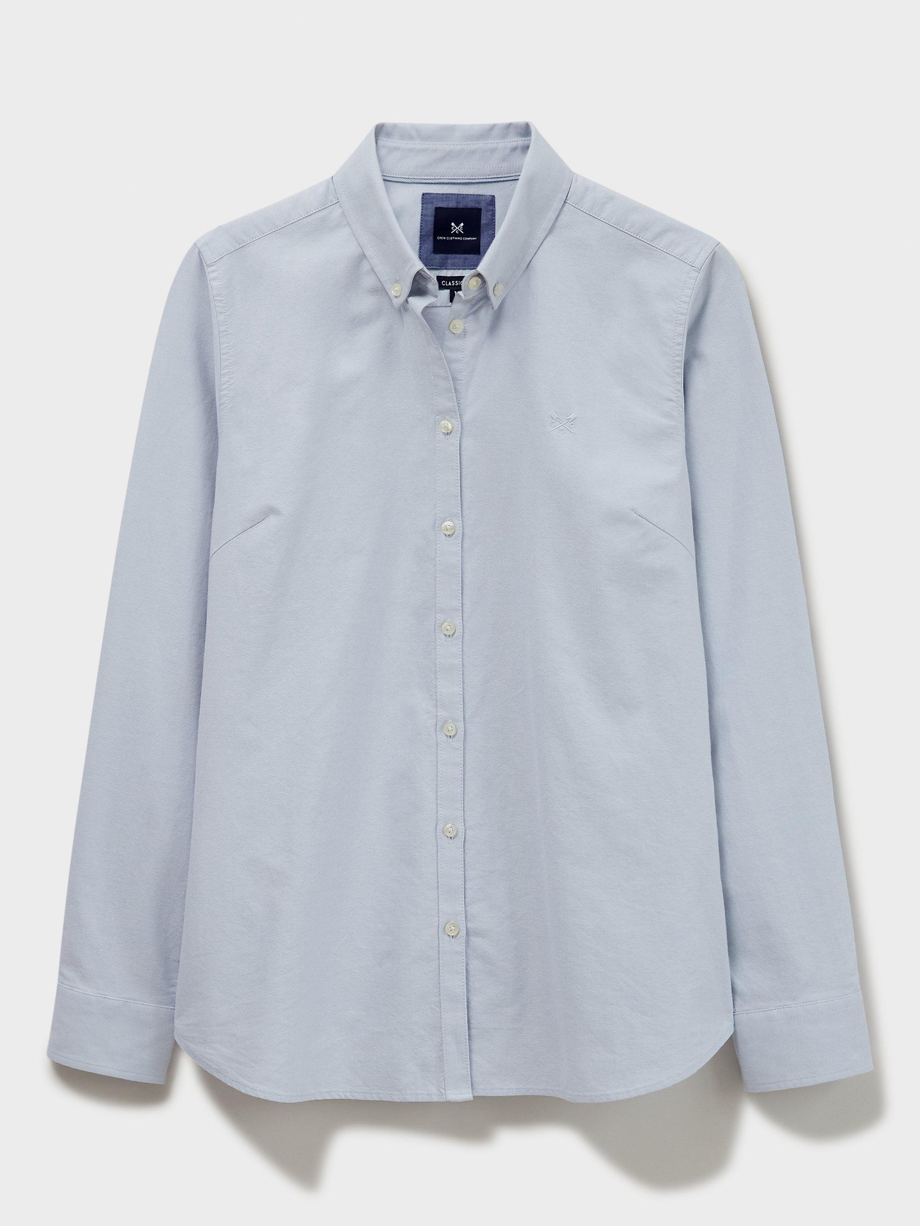 Product image 5 of 5, which shows Crew Clothing Bracken Shirt, Light Blue, 8