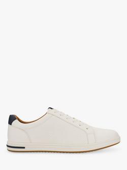 Dune London Tezzy Lace Up Trainers, White