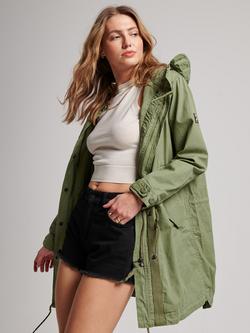 Superdry Vintage Field Parka Jacket, Vintage Khaki