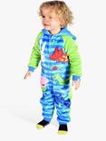 Brand Threads Kids' George Pig Onesie, Blue/Multi