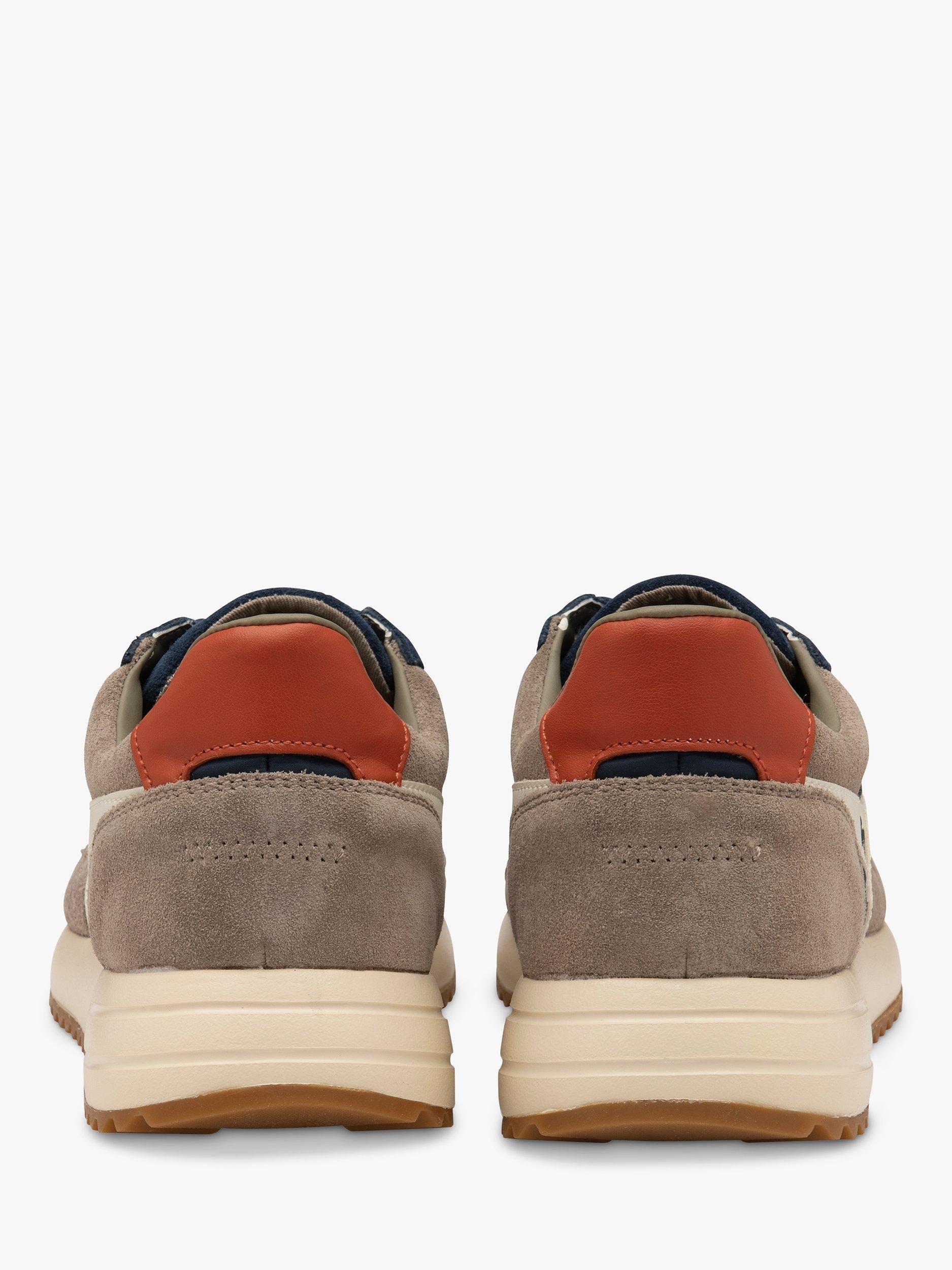 Gola Classics Chicago Nylon Lace-Up Trainers, Navy/Rhino, 7