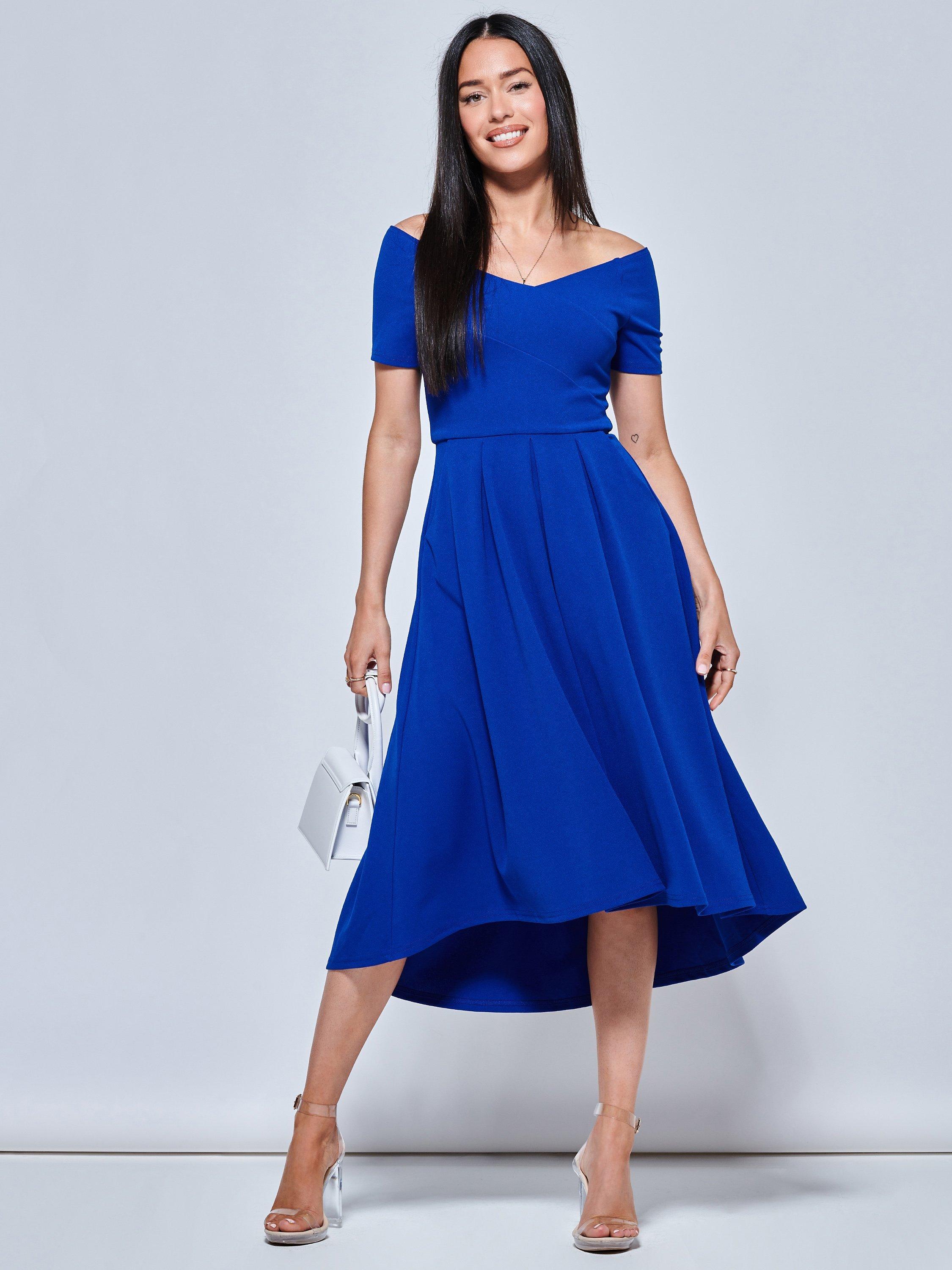 John lewis cobalt blue dress best sale