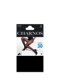 Charnos 30 Denier Sheer Tights, Black