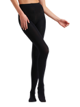 Charnos 120 Denier Opaque Tights, Black