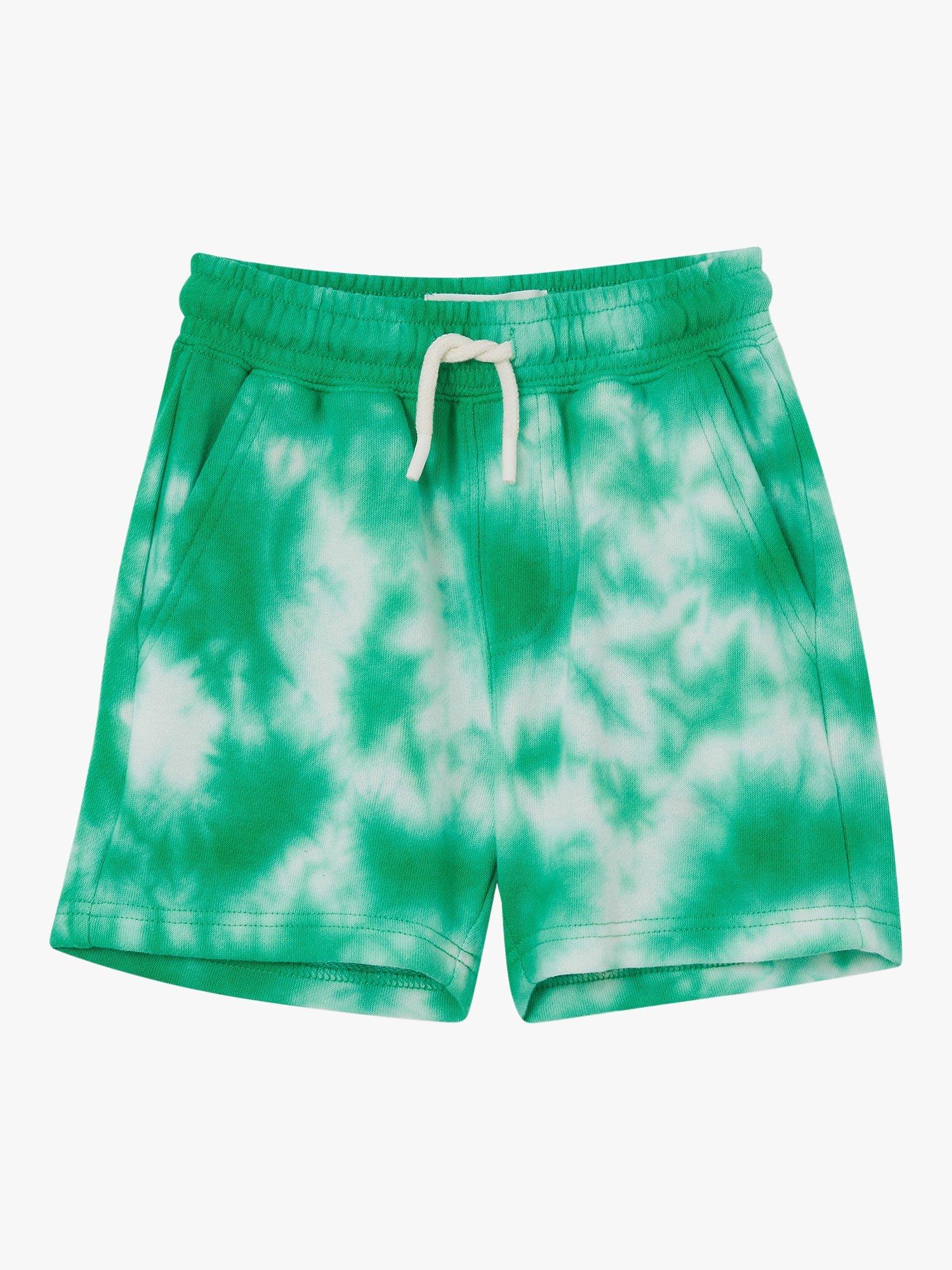 Cotton On Kids' Tie Dye Shorts, Green