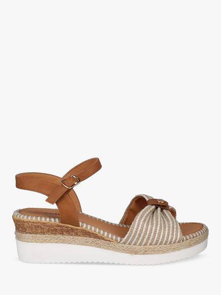 Westland by Josef Seibel Espi 01 Platform Sandals, Brown/Multi