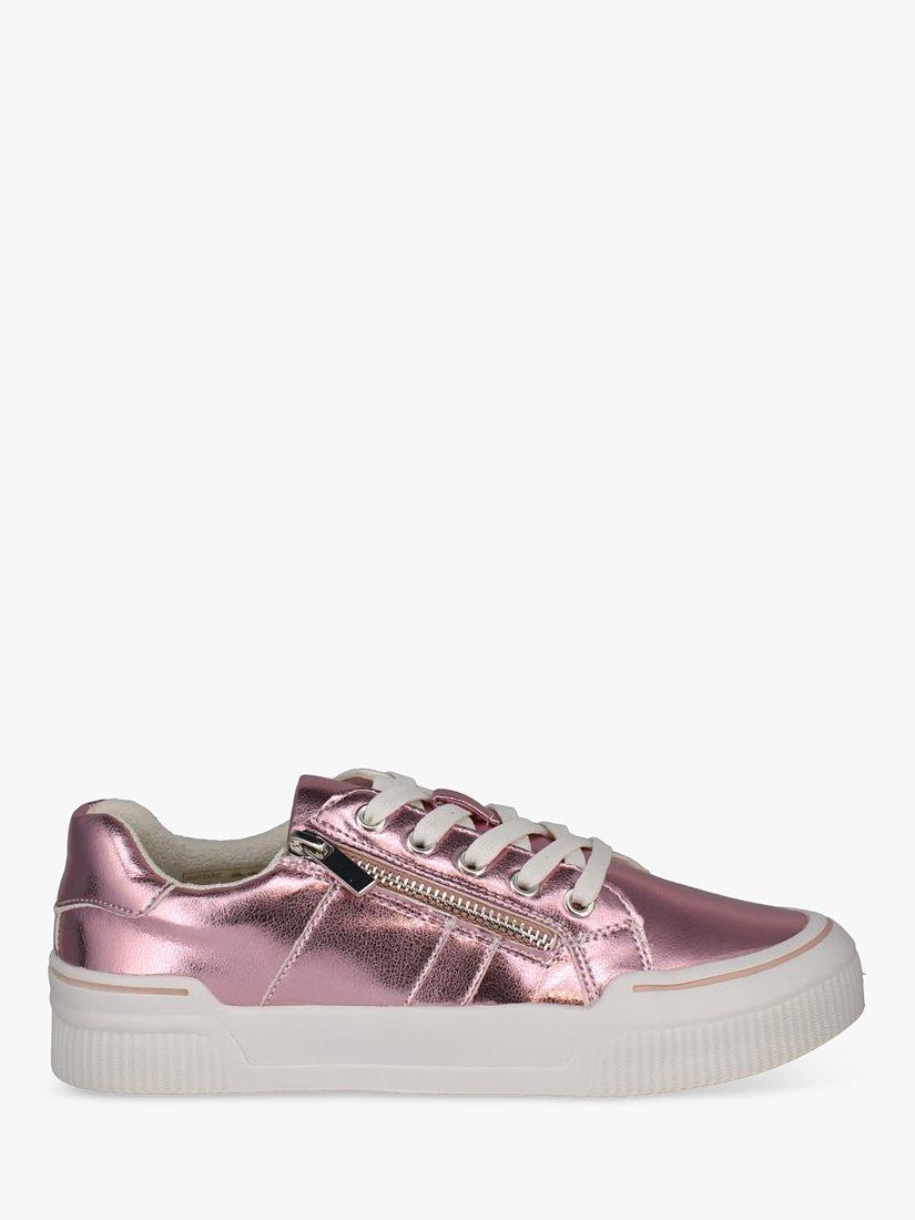 Westland by Josef Seibel Harper 02 Low Top Lace Up Trainers, Pink, 3