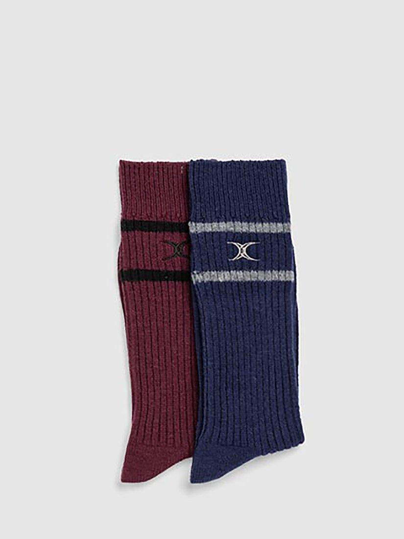 Rodd & Gunn Line Out Socks, Pack of 2