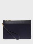 Hobbs Lundy Suede Wristlet Purse