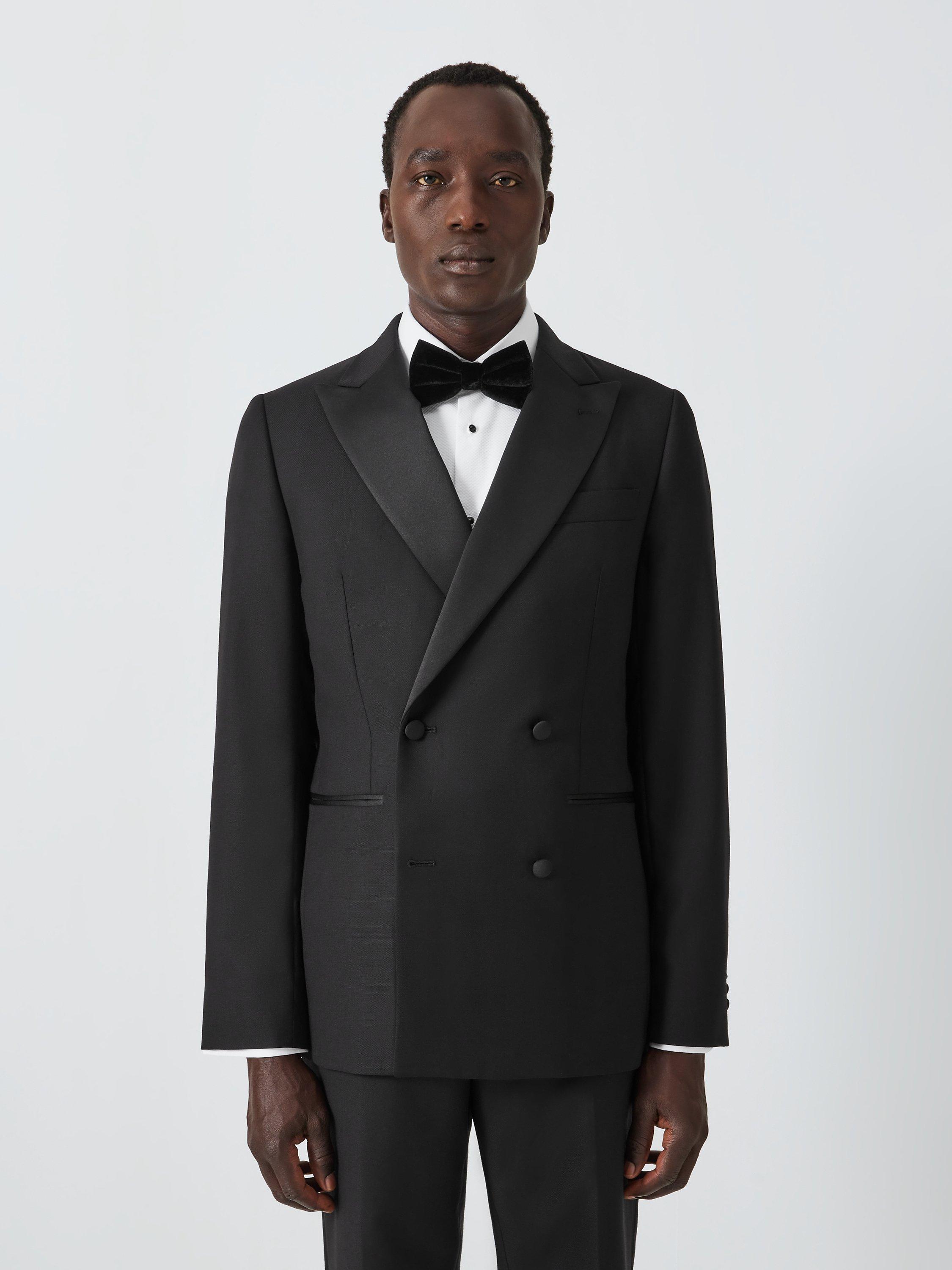 Double breasted dinner jacket best sale