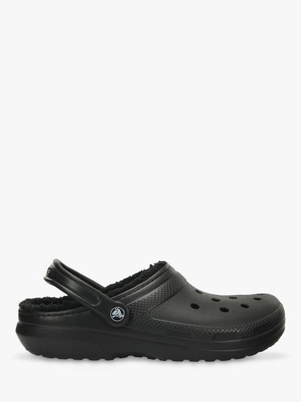 Crocs Classic Lined Clogs, Black