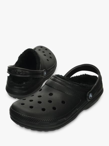 Crocs Classic Lined Clogs - view 2, Black