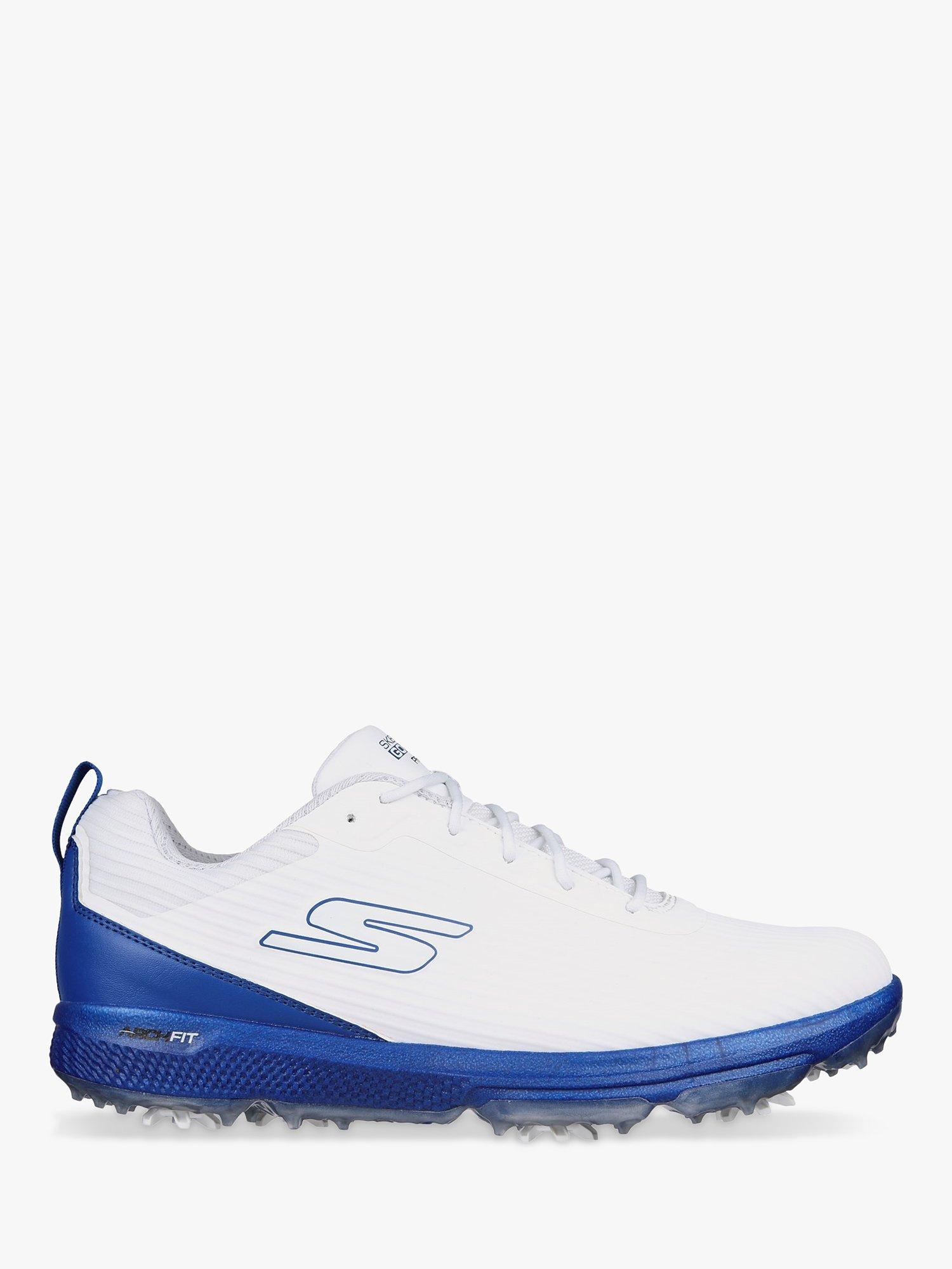 Skechers Go Golf Pro 5 Hyper Golf Shoes, White/Blue