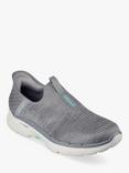 Skechers Go Walk 6 Fabulous View Slip-On Trainers, Grey