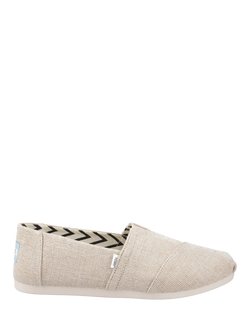 TOMS Alpargata Canvas Espadrilles, Natural