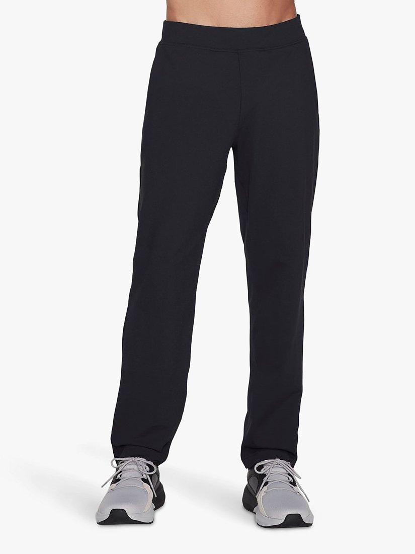 Product image 1 of 3, which shows Skechers GOwalk Recharge Trousers, Black, M