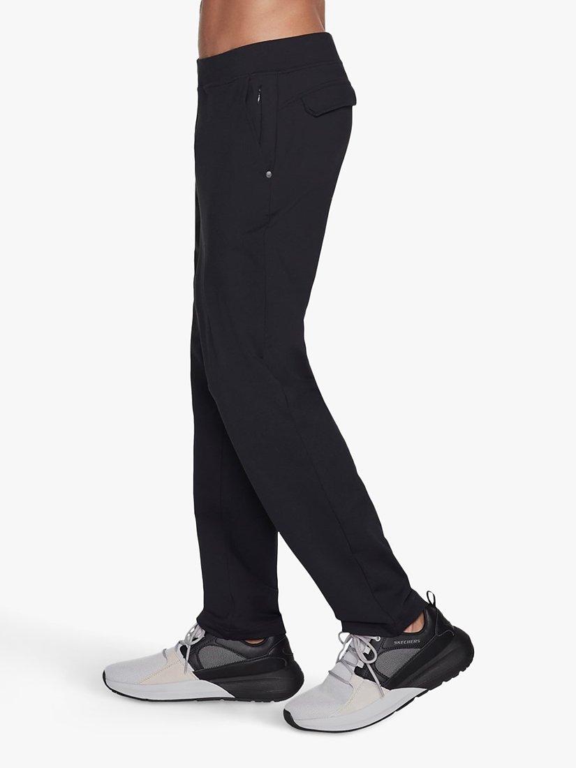 Product image 3 of 3, which shows Skechers GOwalk Recharge Trousers, Black, M