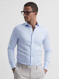 Reiss Storm Cotton Twill Slim Fit Long Sleeve Shirt