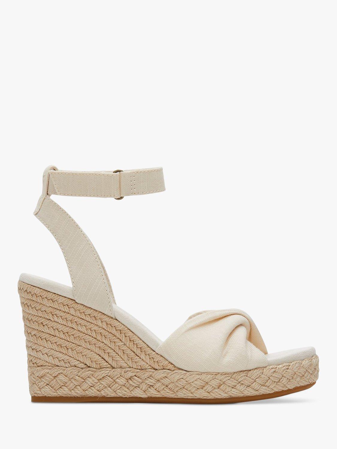 TOMS Marisela Wedge Heel Sandals, Natural