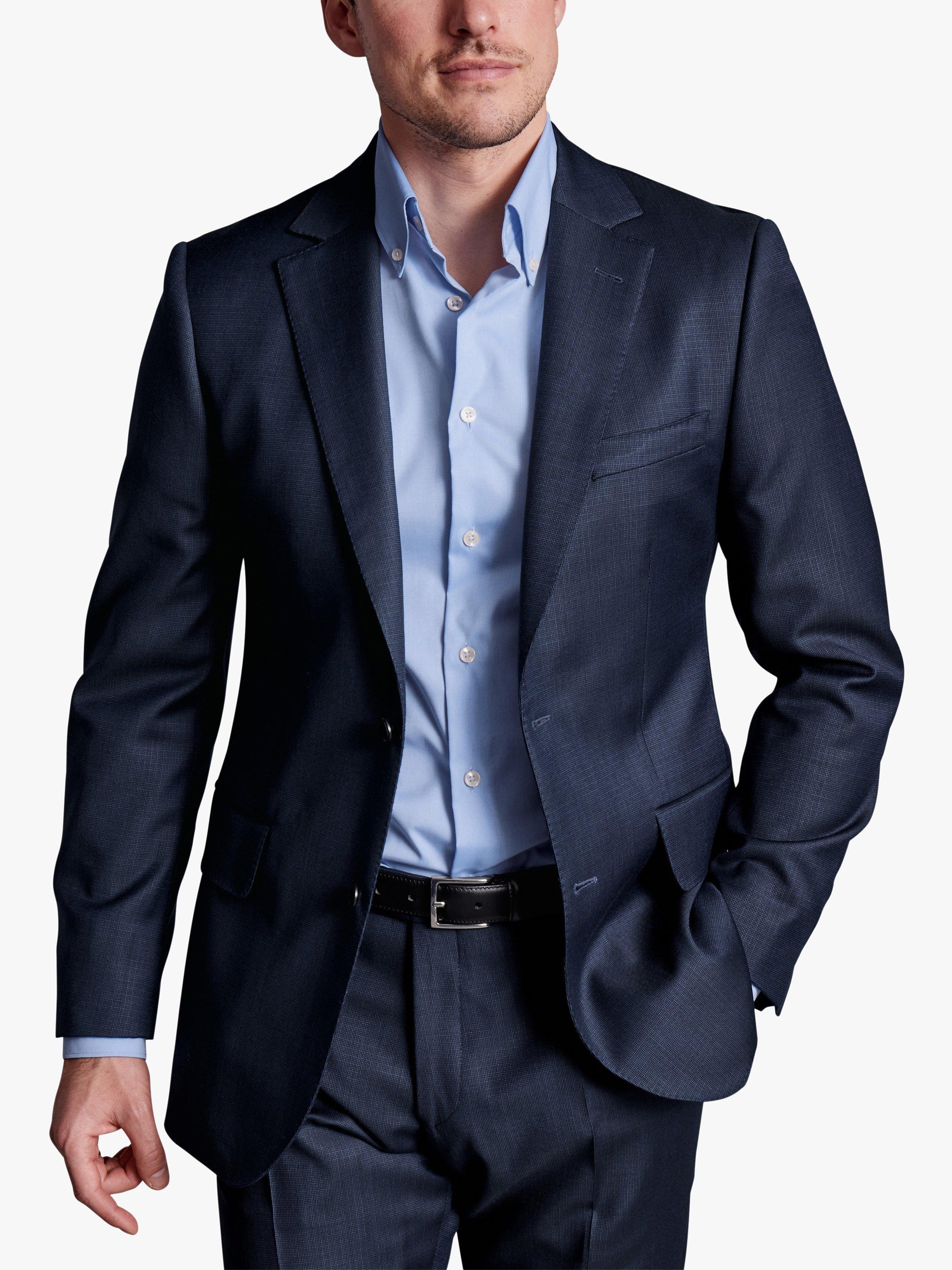Charles Tyrwhitt Slim Fit Italian Suit Jacket, Ink Blue
