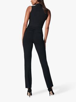 Spanx SPANXsupersmooth™ PerfectFit Ponte Slim Straight Trousers, Classic Black - view 2, Classic Black