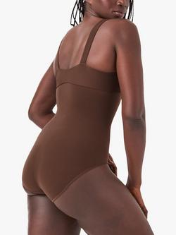 Spanx Medium SPANXsculpt™ Seamless Power High-Waisted Brief - view 2, Chestnut Brown