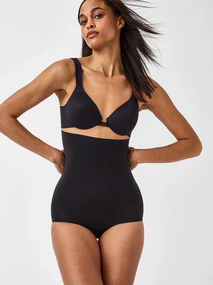 SPANXsculpt™ Firm Compression Seamless Power High-Waisted Brief, Very Black