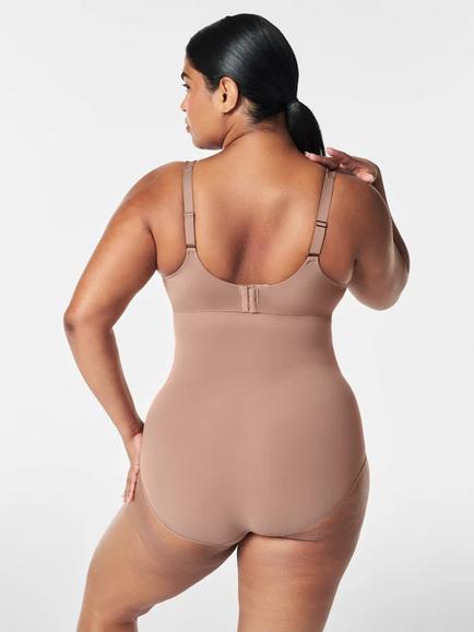 SPANXsculpt™ Firm Compression Seamless Power High-Waisted Brief - view 2, Café Au Lait