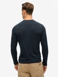 Superdry Organic Cotton Vintage Logo Long Sleeve Embroidered Top