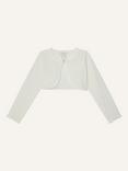 Monsoon Kids' Niamh Cardigan, Ivory