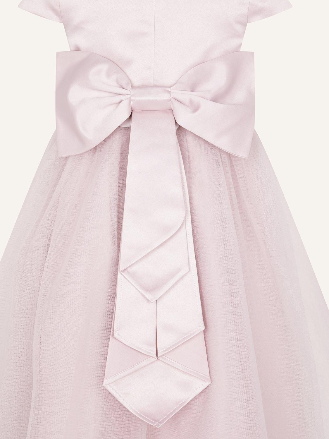 Childrens pink bridesmaid dresses best sale
