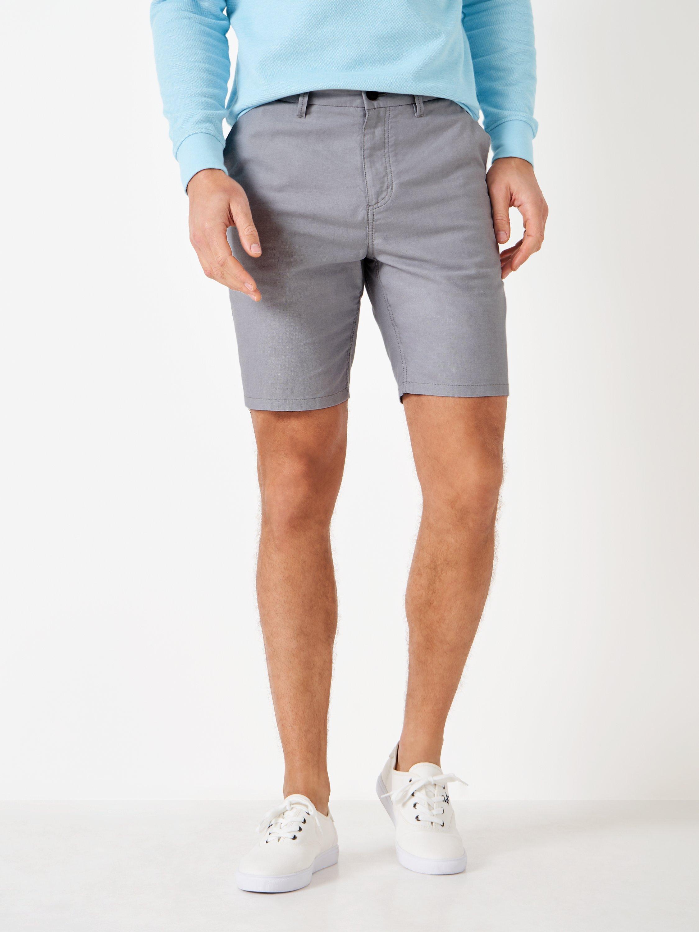 Crew Clothing Chino Shorts, Light Grey