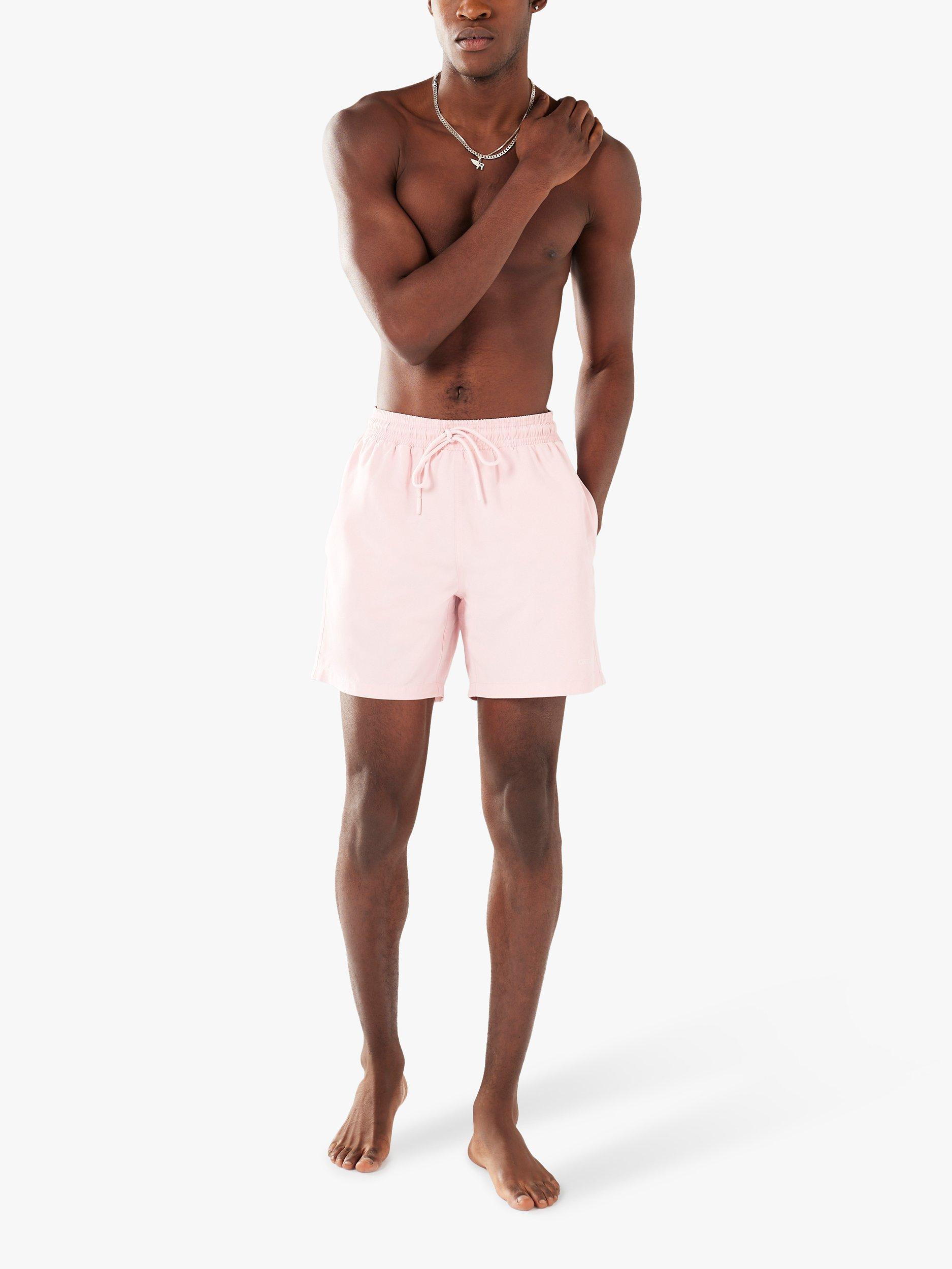 Chelsea Peers Drawcord Swim Shorts, Pink