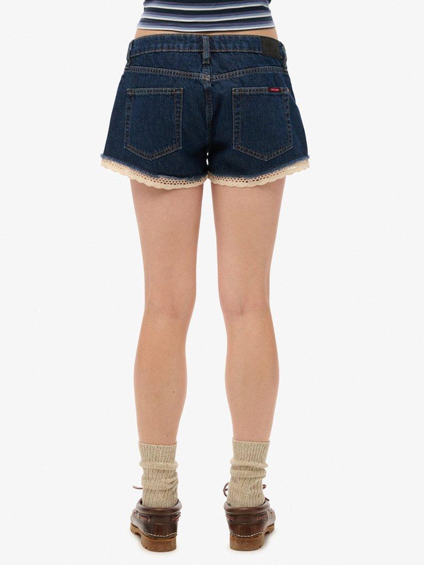 Product image 5 of 7, which shows Superdry Denim Hot Shorts, Van Dyke Mid Used, 26R
