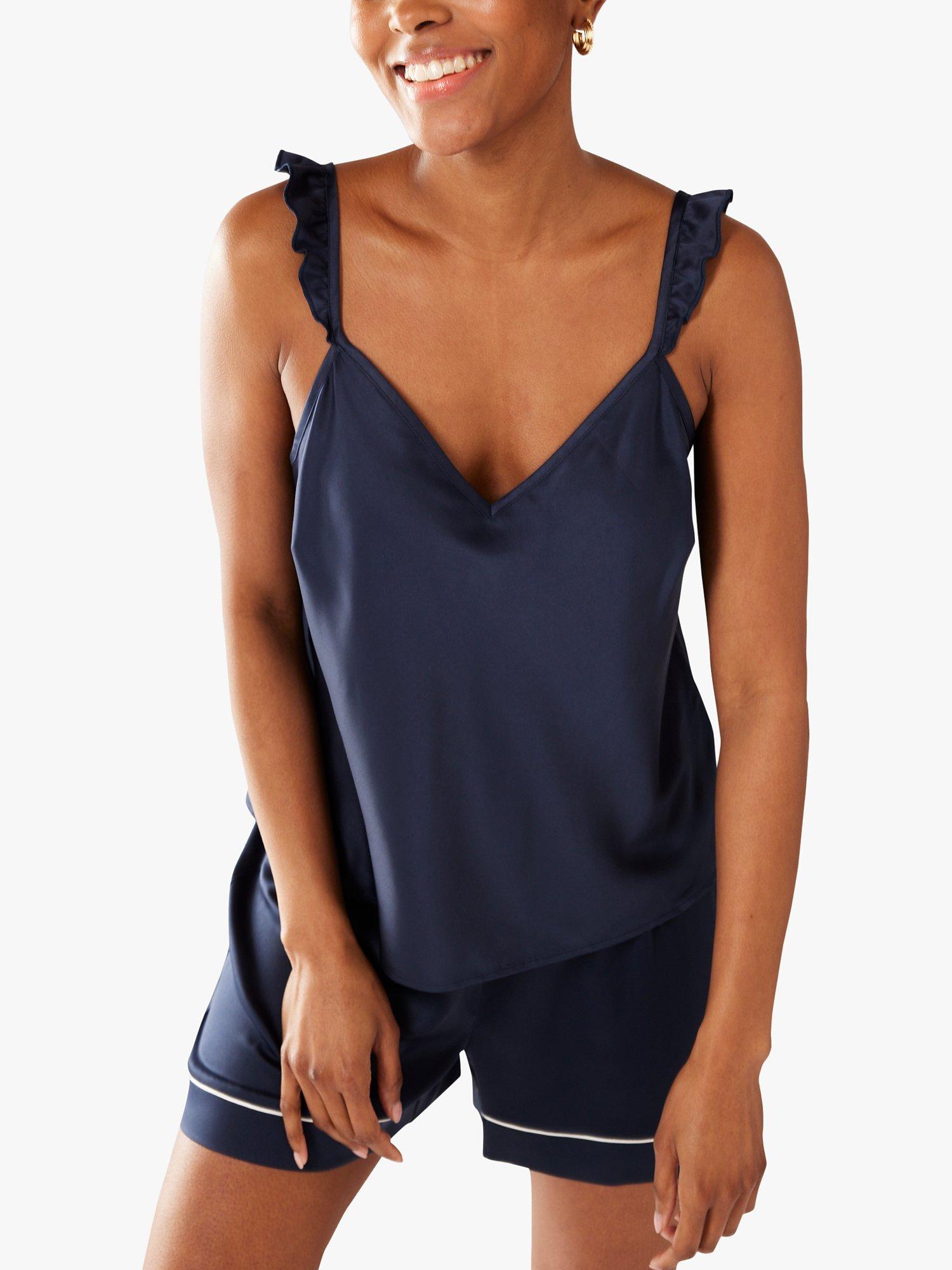 Chelsea Peers Cami Pyjama Shorts Set, Navy