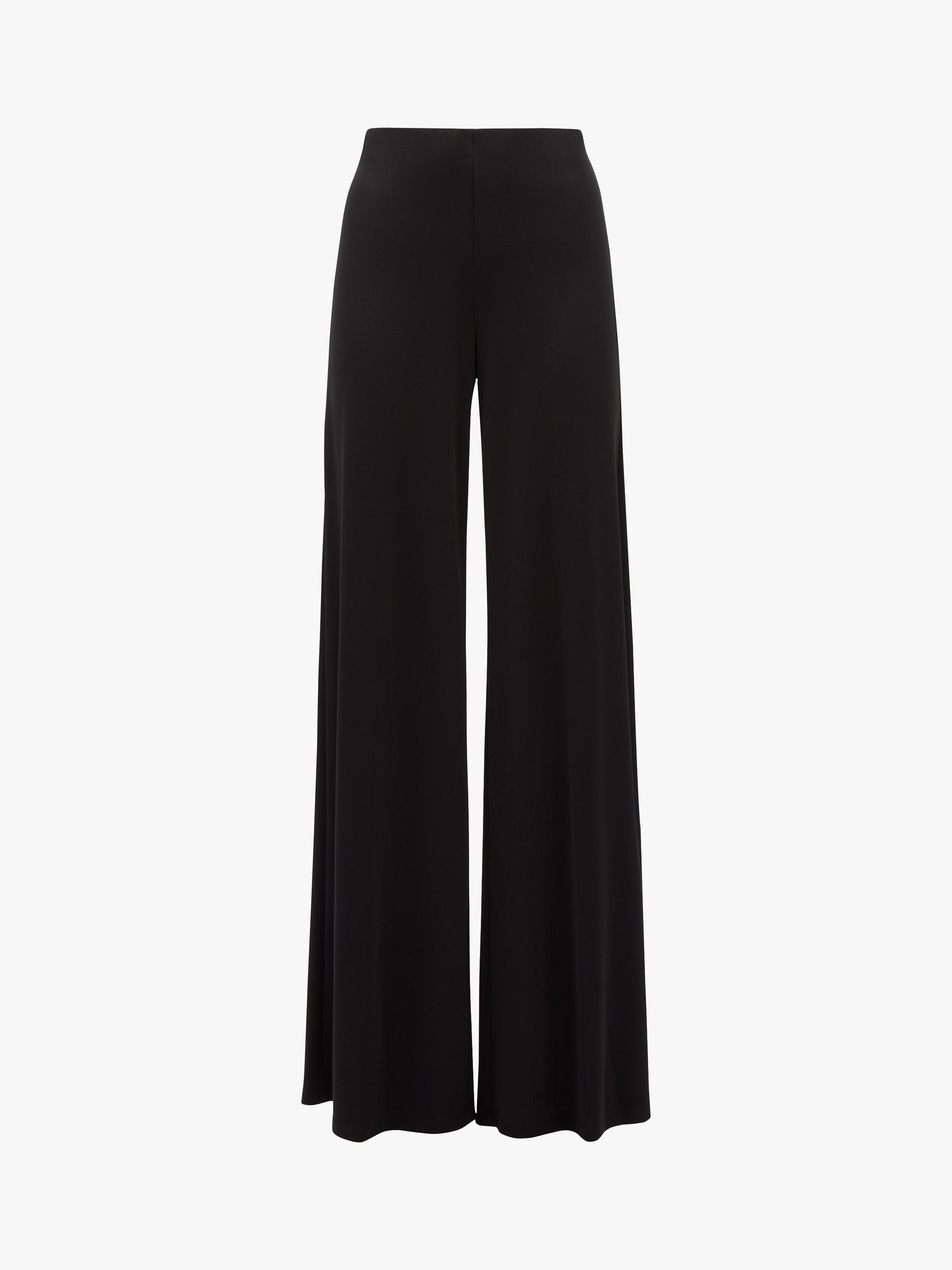 Product image 4 of 4, which shows James Lakeland Wide Leg Palazzo Trousers, Black, 8
