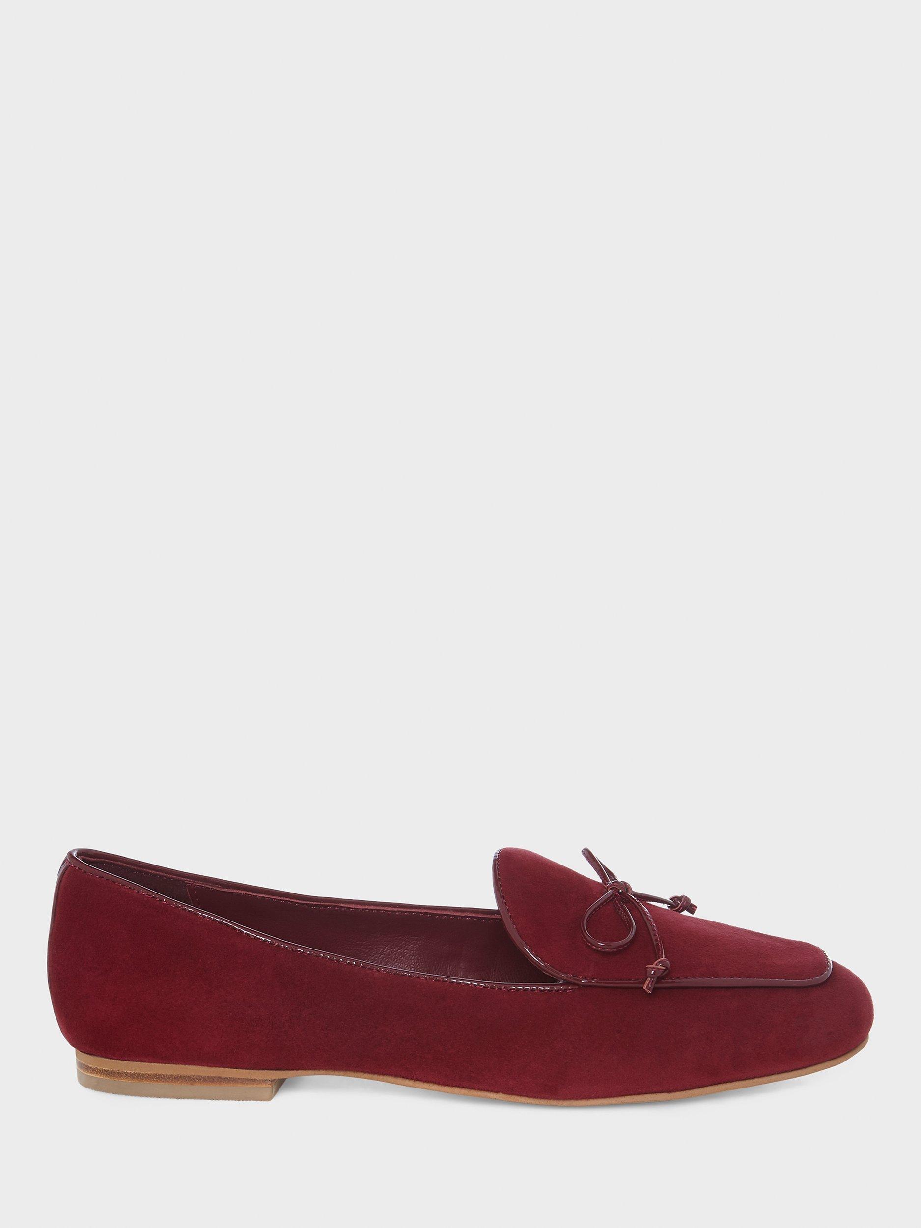 Hobbs Oriana Suede Loafers, Rhubarb