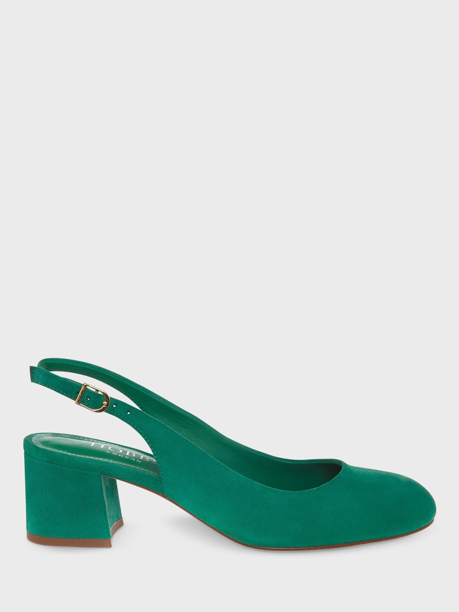 Hobbs Hannah Suede Slingback Court Shoes