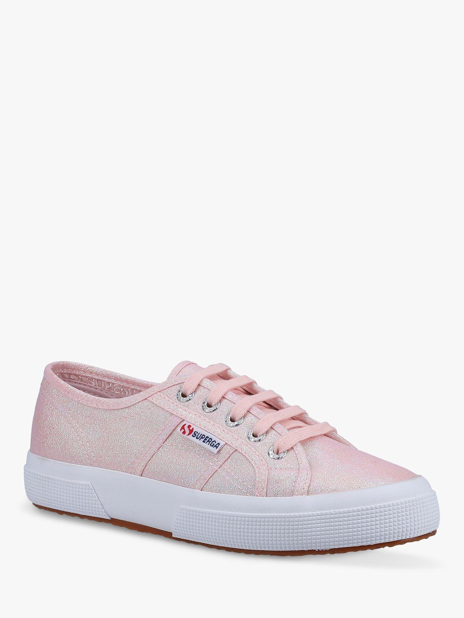 Product image 2 of 4, which shows Superga 2750 Lame Trainers, Pink, 3