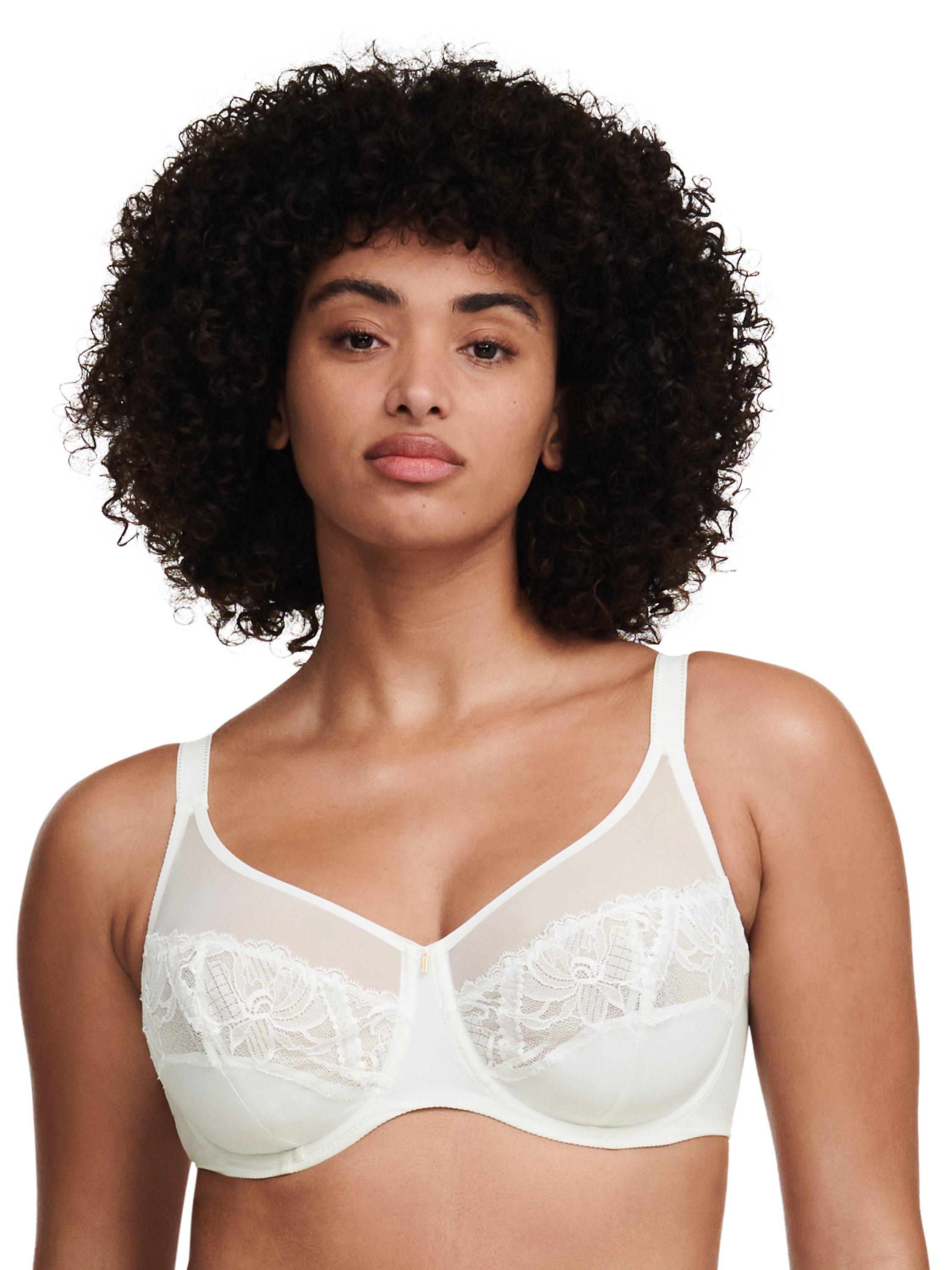Chantelle Orangerie Dream Full Cup Underwired Bra, Milk