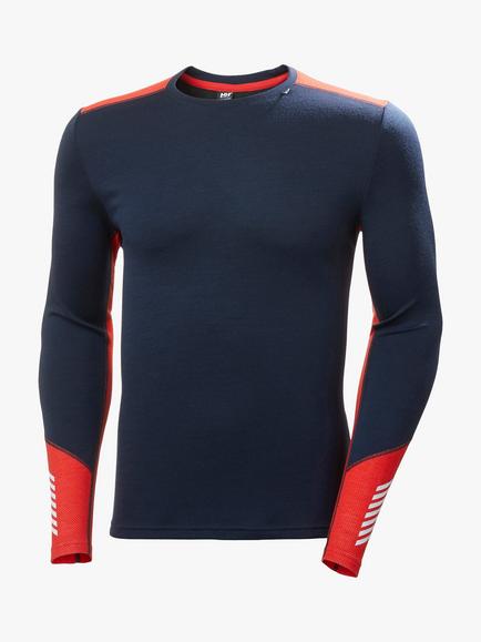 Helly Hansen Lifa Merin 2-in-1 Base Layer Crew, Navy