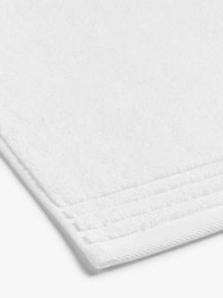 John Lewis Micro-Fresh Ultra Soft Cotton Towels - view 2, White