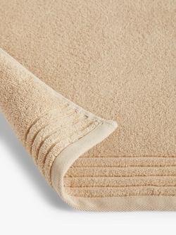 John Lewis Micro-Fresh Ultra Soft Cotton Towels - view 2, Caramel
