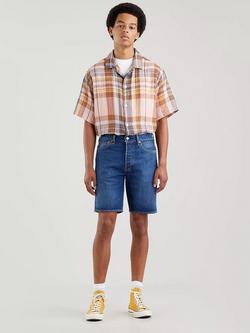 Levi's 501 Hemmed Denim Shorts, Blue Eyes, Blue Eyes