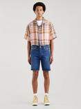 Levi's 501 Hemmed Denim Shorts, Blue Eyes