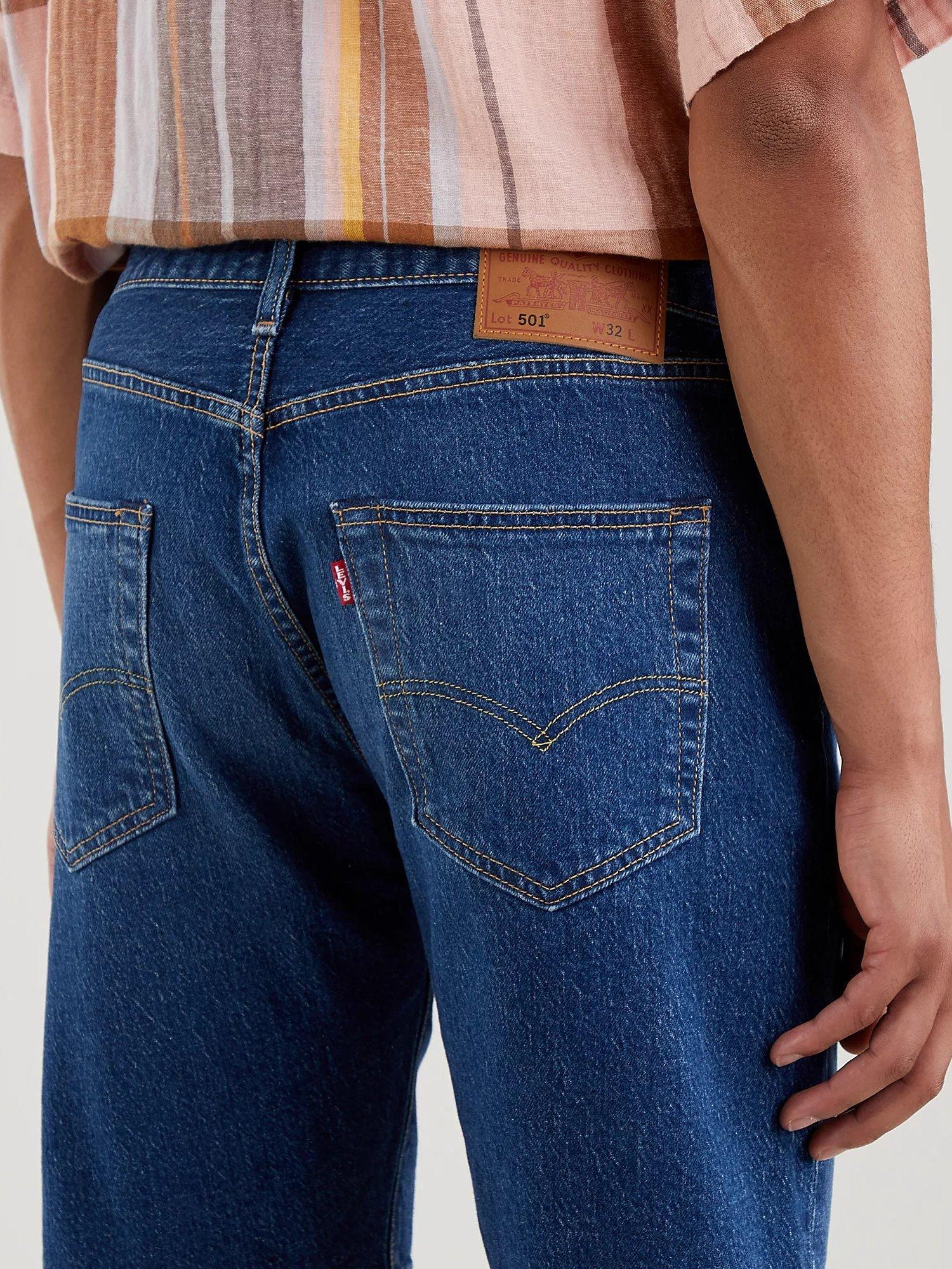 Product image 4 of 5, which shows Levi's 501 Hemmed Denim Shorts, Blue Eyes, 30R